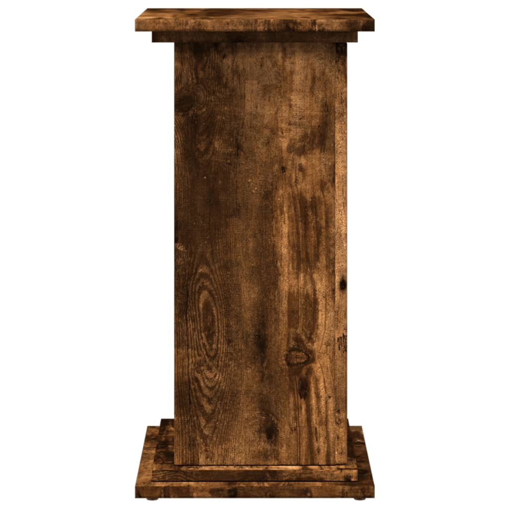 Eksponavimo stovas su lentyna, dūminis, 31x30x60cm, mediena Eksponavimo stovas su lentyna, dūminis, 31x30x60cm, mediena - Image 9