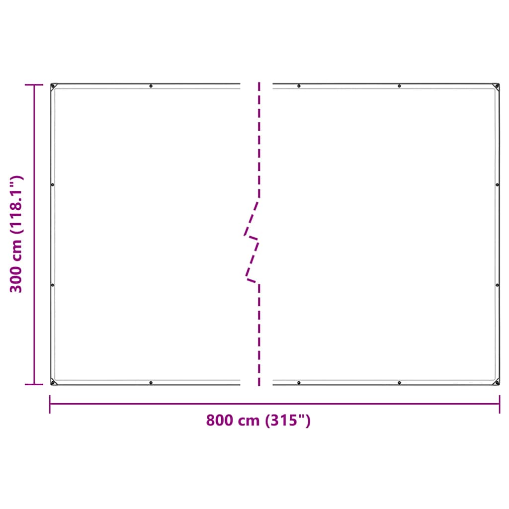 augalų dangtis su kilpomis 3×8 m PVC augalų dangtis su kilpomis 3x8 m PVC