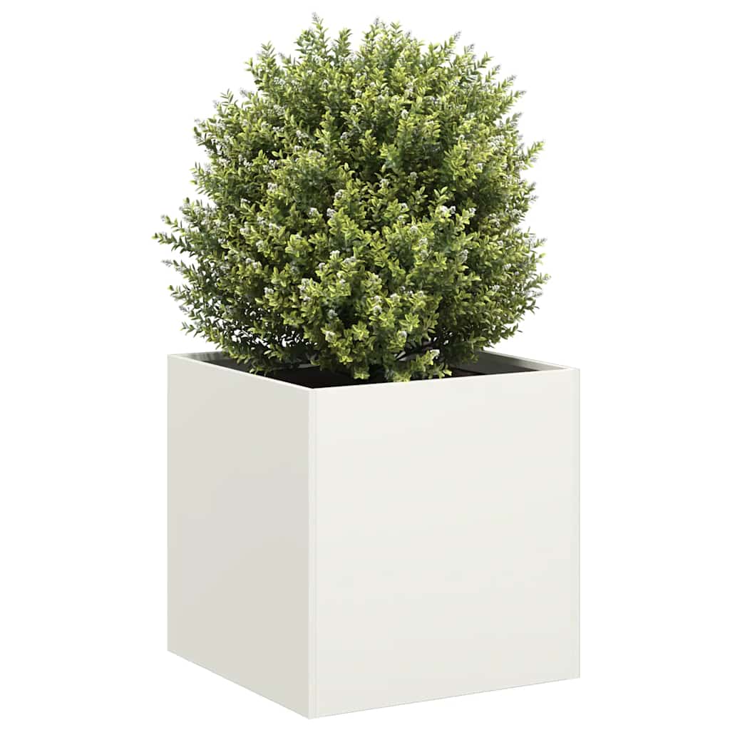 Lovelis, baltos spalvos, 40x40x40cm, šaltai valcuotas plienas Lovelis, baltos spalvos, 40x40x40cm, šaltai valcuotas plienas - Image 2