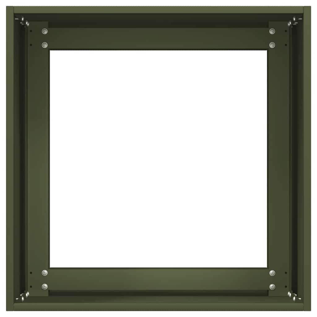 Lovelis, alyvuogių žalias, 40x40x40cm, šaltai valcuotas plienas Lovelis, alyvuogių žalias, 40x40x40cm, šaltai valcuotas plienas - Image 6