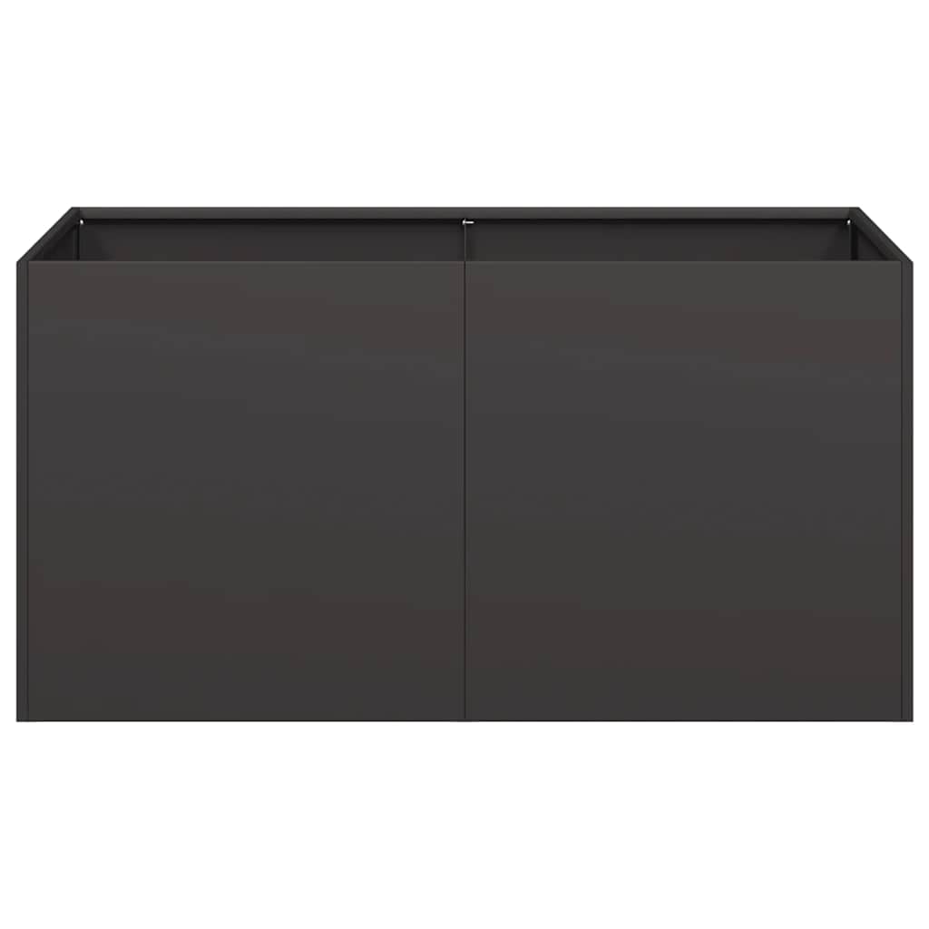 Lovelis, juodos spalvos, 80x40x40cm, šaltai valcuotas plienas Lovelis, juodos spalvos, 80x40x40cm, šaltai valcuotas plienas - Image 5