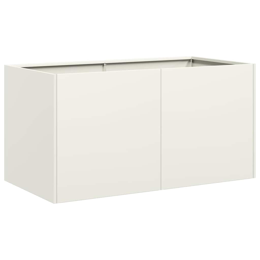 Lovelis, baltos spalvos, 80x40x40cm, šaltai valcuotas plienas Lovelis, baltos spalvos, 80x40x40cm, šaltai valcuotas plienas - Image 3