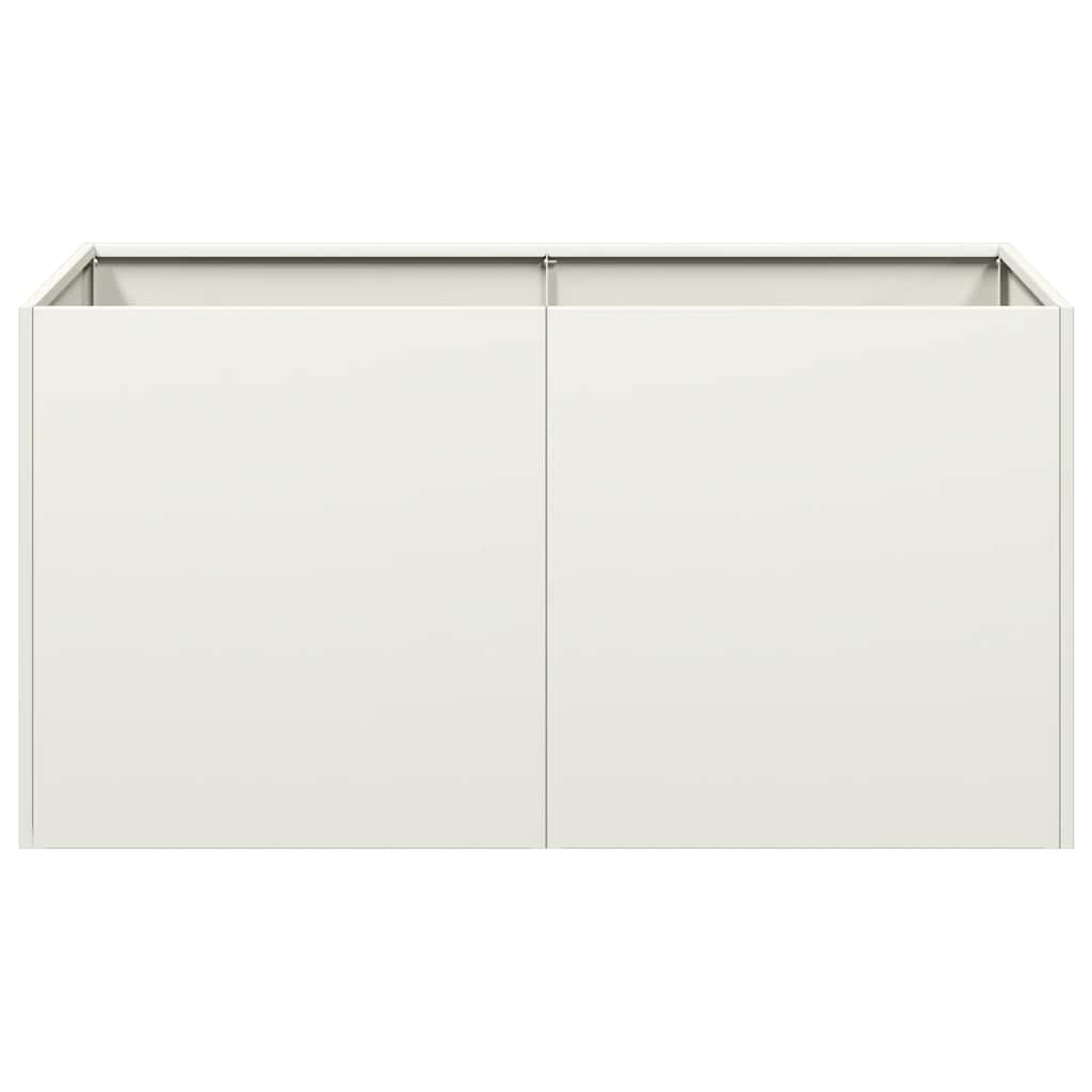 Lovelis, baltos spalvos, 80x40x40cm, šaltai valcuotas plienas Lovelis, baltos spalvos, 80x40x40cm, šaltai valcuotas plienas - Image 5