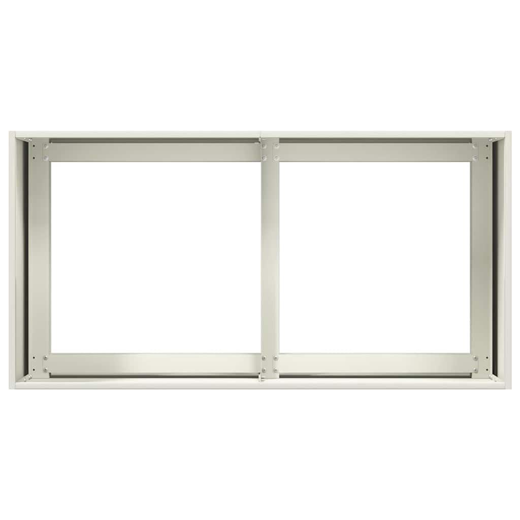 Lovelis, baltos spalvos, 80x40x40cm, šaltai valcuotas plienas Lovelis, baltos spalvos, 80x40x40cm, šaltai valcuotas plienas - Image 6