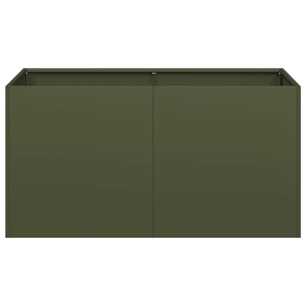 Lovelis, alyvuogių žalias, 80x40x40cm, šaltai valcuotas plienas Lovelis, alyvuogių žalias, 80x40x40cm, šaltai valcuotas plienas - Image 5