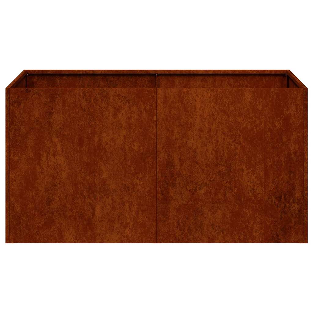 Lovelis, rūdžių, 80x40x40cm, oro sąlygoms atsparus plienas Lovelis, rūdžių, 80x40x40cm, oro sąlygoms atsparus plienas - Image 6