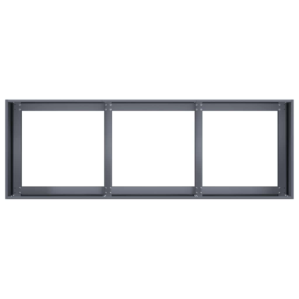 Vazonas, antracito spalvos, 120x40x40 cm, šaltai valcuotas plienas Vazonas, antracito spalvos, 120x40x40 cm, šaltai valcuotas plienas - Image 6