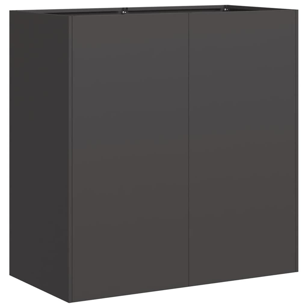 Lovelis, juodos spalvos, 80x40x80cm, šaltai valcuotas plienas Lovelis, juodos spalvos, 80x40x80cm, šaltai valcuotas plienas - Image 3