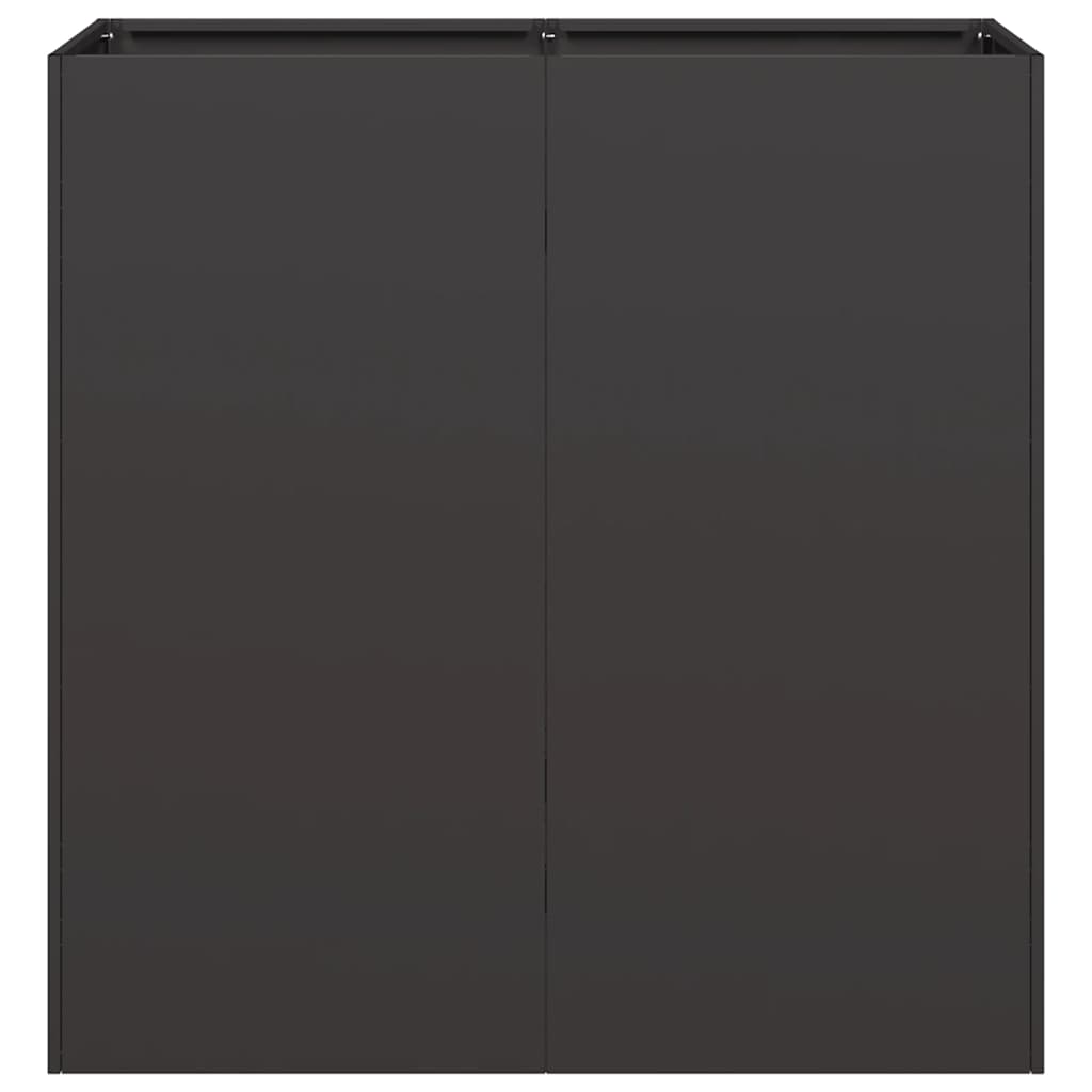 Lovelis, juodos spalvos, 80x40x80cm, šaltai valcuotas plienas Lovelis, juodos spalvos, 80x40x80cm, šaltai valcuotas plienas - Image 5