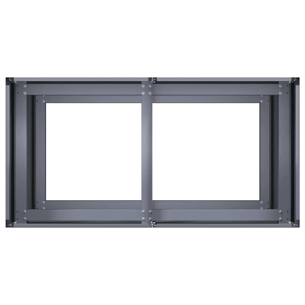 Lovelis, antracito, 80x40x80cm, šaltai valcuotas plienas Lovelis, antracito, 80x40x80cm, šaltai valcuotas plienas - Image 6