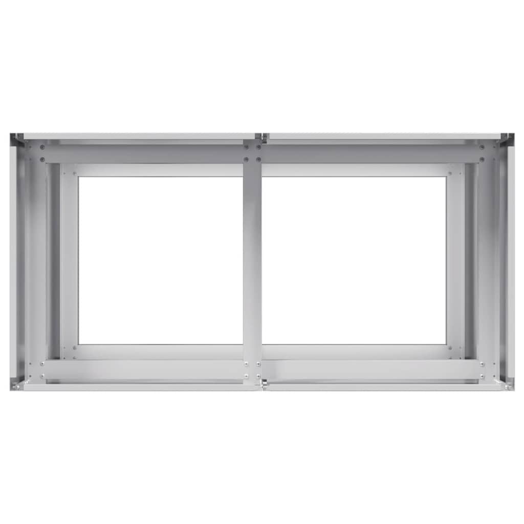 Lovelis, 80x40x80cm, galvanizuotas plienas Lovelis, 80x40x80cm, galvanizuotas plienas - Image 6