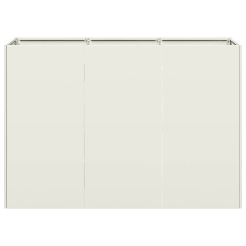 Lovelis, baltos spalvos, 120x40x80cm, šaltai valcuotas plienas Lovelis, baltos spalvos, 120x40x80cm, šaltai valcuotas plienas - Image 5