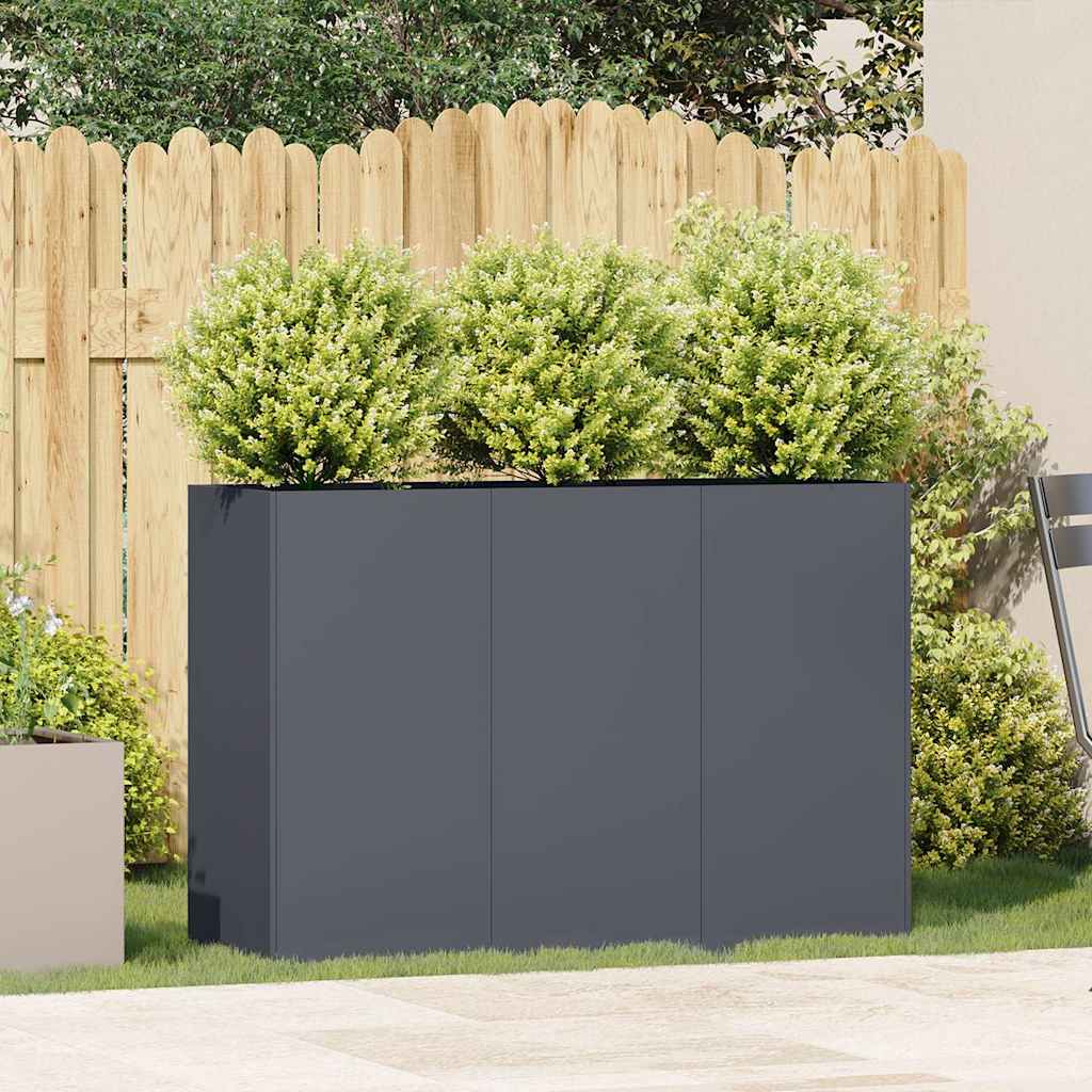 Lovelis, antracito, 120x40x80cm, šaltai valcuotas plienas Lovelis, antracito, 120x40x80cm, šaltai valcuotas plienas - Image 4