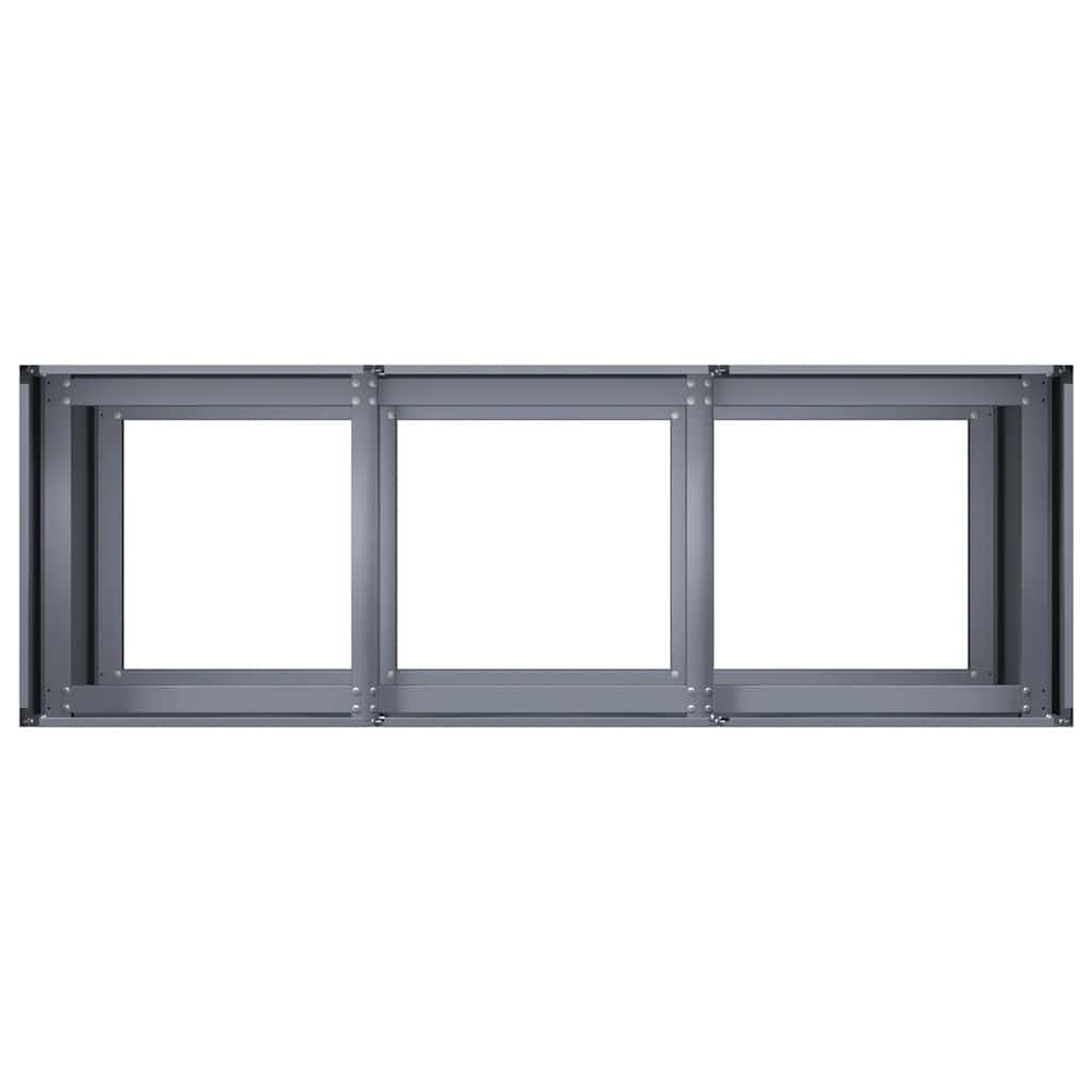 Lovelis, antracito, 120x40x80cm, šaltai valcuotas plienas Lovelis, antracito, 120x40x80cm, šaltai valcuotas plienas - Image 6