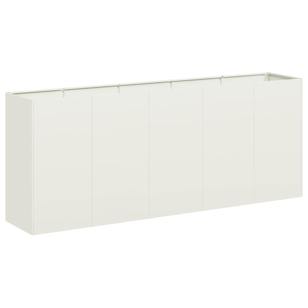 Lovelis, baltos spalvos, 200x40x80cm, šaltai valcuotas plienas Lovelis, baltos spalvos, 200x40x80cm, šaltai valcuotas plienas - Image 3