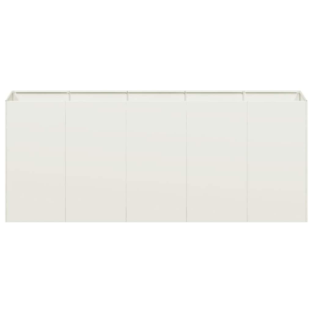 Lovelis, baltos spalvos, 200x40x80cm, šaltai valcuotas plienas Lovelis, baltos spalvos, 200x40x80cm, šaltai valcuotas plienas - Image 5