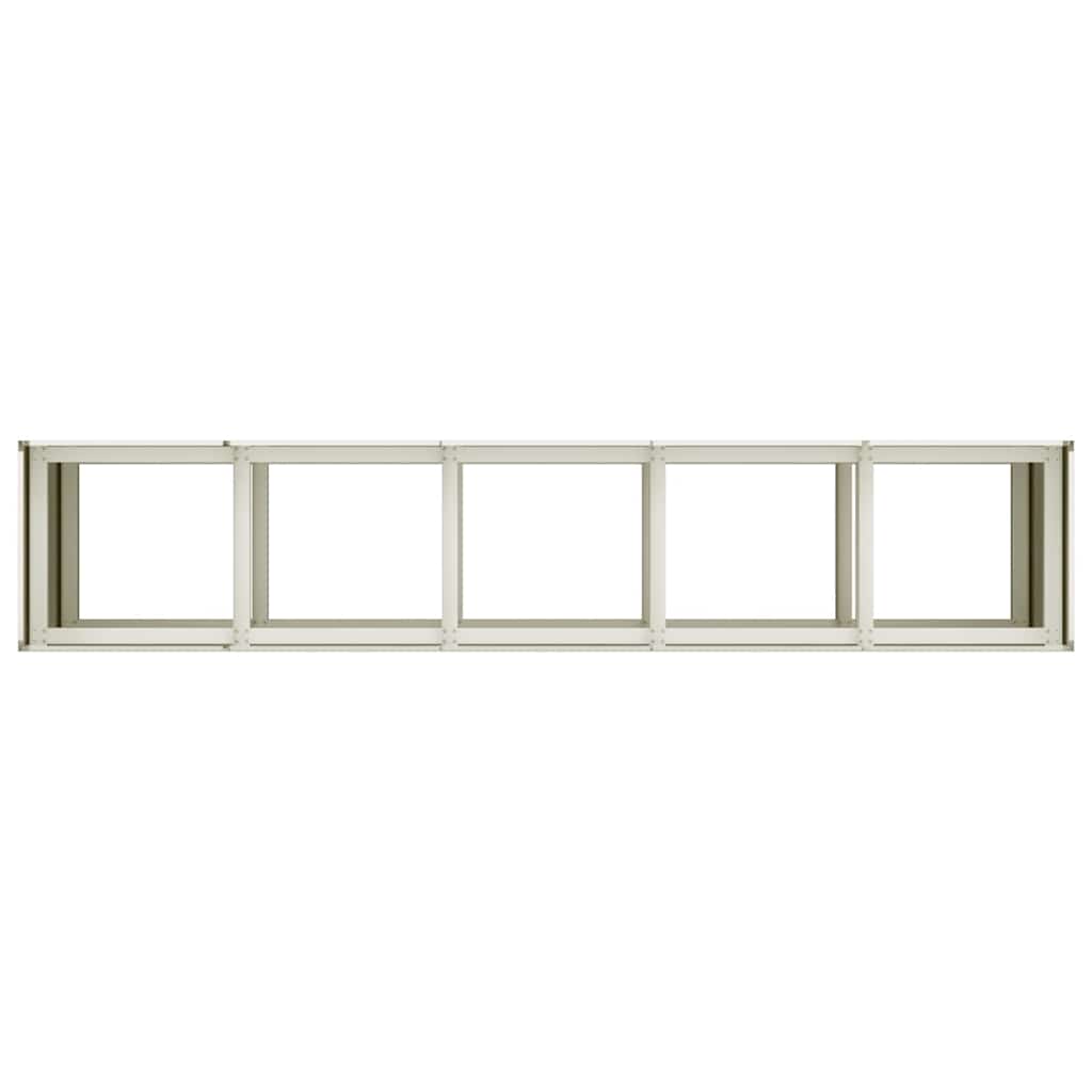 Lovelis, baltos spalvos, 200x40x80cm, šaltai valcuotas plienas Lovelis, baltos spalvos, 200x40x80cm, šaltai valcuotas plienas - Image 6