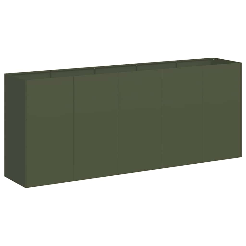 Lovelis, alyvuogių žalias, 200x40x80cm šaltai valcuotas plienas Lovelis, alyvuogių žalias, 200x40x80cm šaltai valcuotas plienas - Image 3