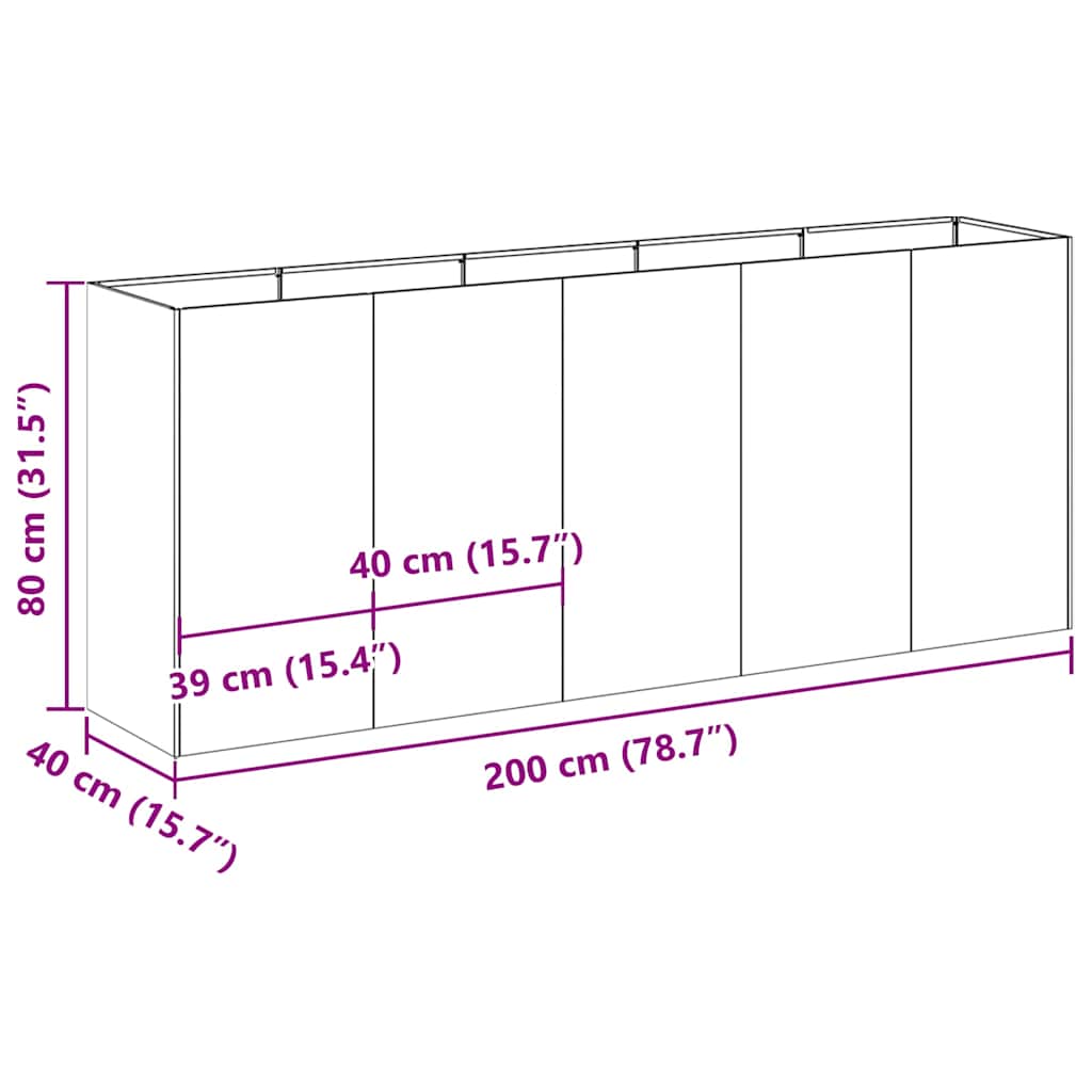 Lovelis, alyvuogių žalias, 200x40x80cm šaltai valcuotas plienas Lovelis, alyvuogių žalias, 200x40x80cm šaltai valcuotas plienas