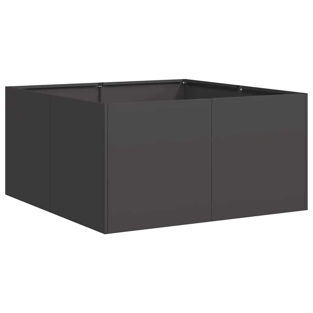 Lovelis, juodos spalvos, 80x80x40cm, šaltai valcuotas plienas Lovelis, juodos spalvos, 80x80x40cm, šaltai valcuotas plienas - Image 3