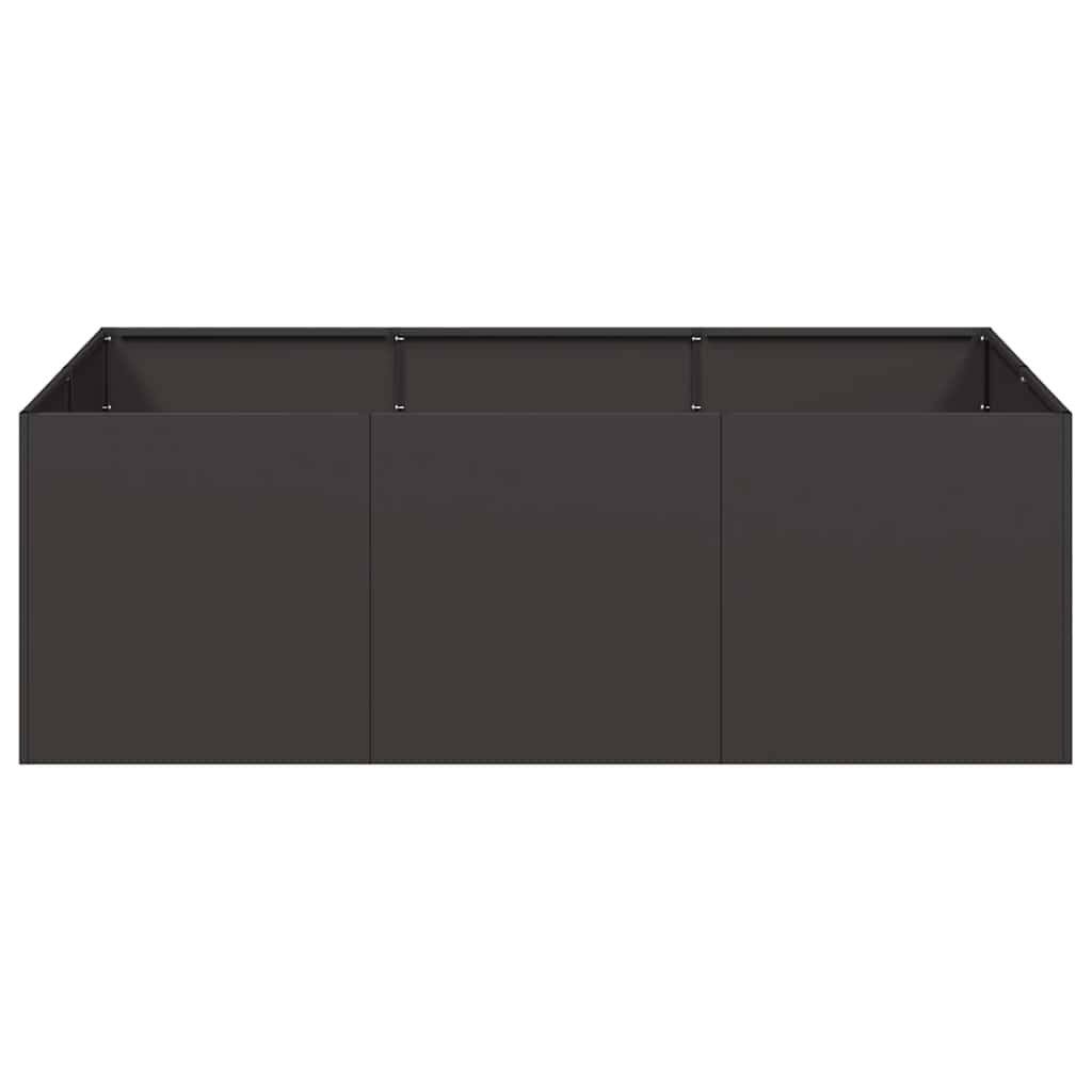 Lovelis, juodos spalvos, 120x80x40cm, plienas Lovelis, juodos spalvos, 120x80x40cm, plienas - Image 5