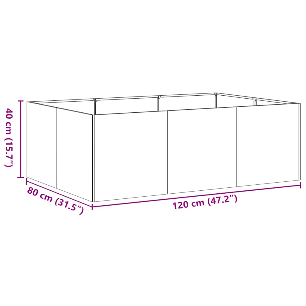 Lovelis, juodos spalvos, 120x80x40cm, plienas Lovelis, juodos spalvos, 120x80x40cm, plienas