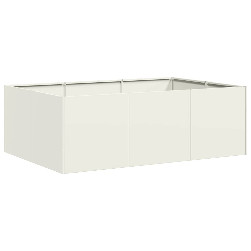 Lovelis, baltos spalvos, 120x80x40cm, plienas Lovelis, baltos spalvos, 120x80x40cm, plienas - Image 3