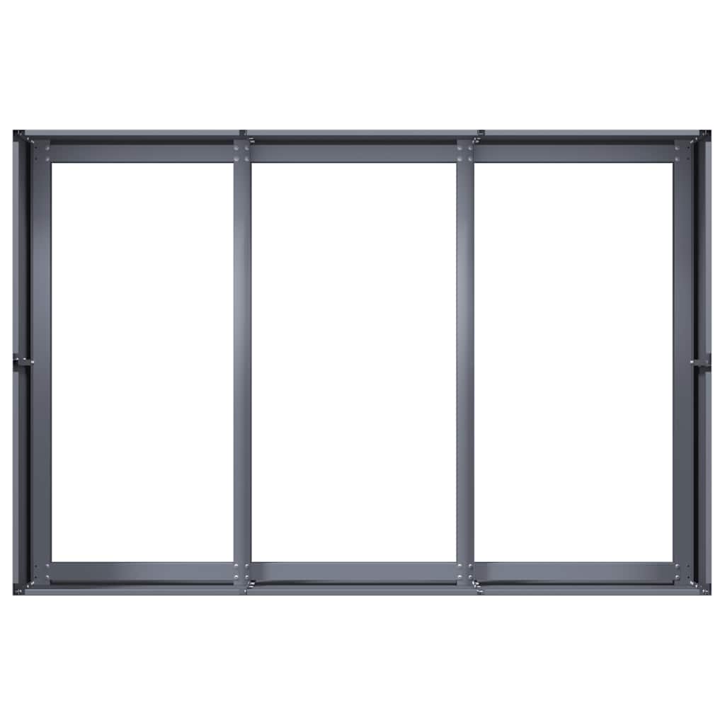 Lovelis, antracito spalvos, 120x80x40cm, plienas Lovelis, antracito spalvos, 120x80x40cm, plienas - Image 6