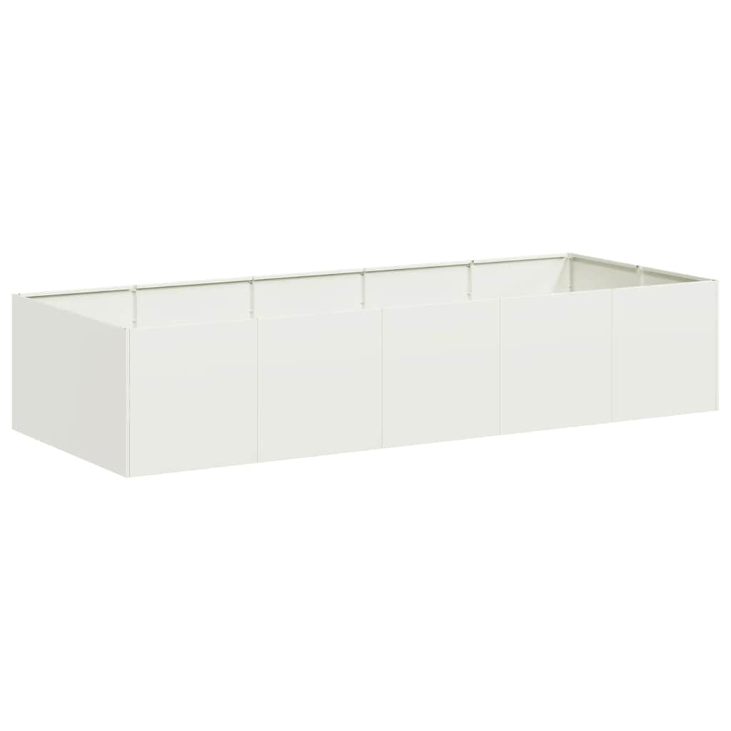 Lovelis, baltos spalvos, 200x80x40cm, plienas Lovelis, baltos spalvos, 200x80x40cm, plienas - Image 3