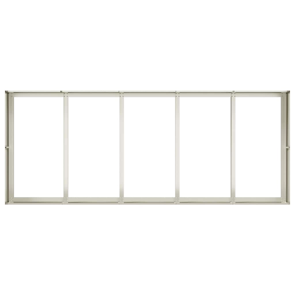 Lovelis, baltos spalvos, 200x80x40cm, plienas Lovelis, baltos spalvos, 200x80x40cm, plienas - Image 6