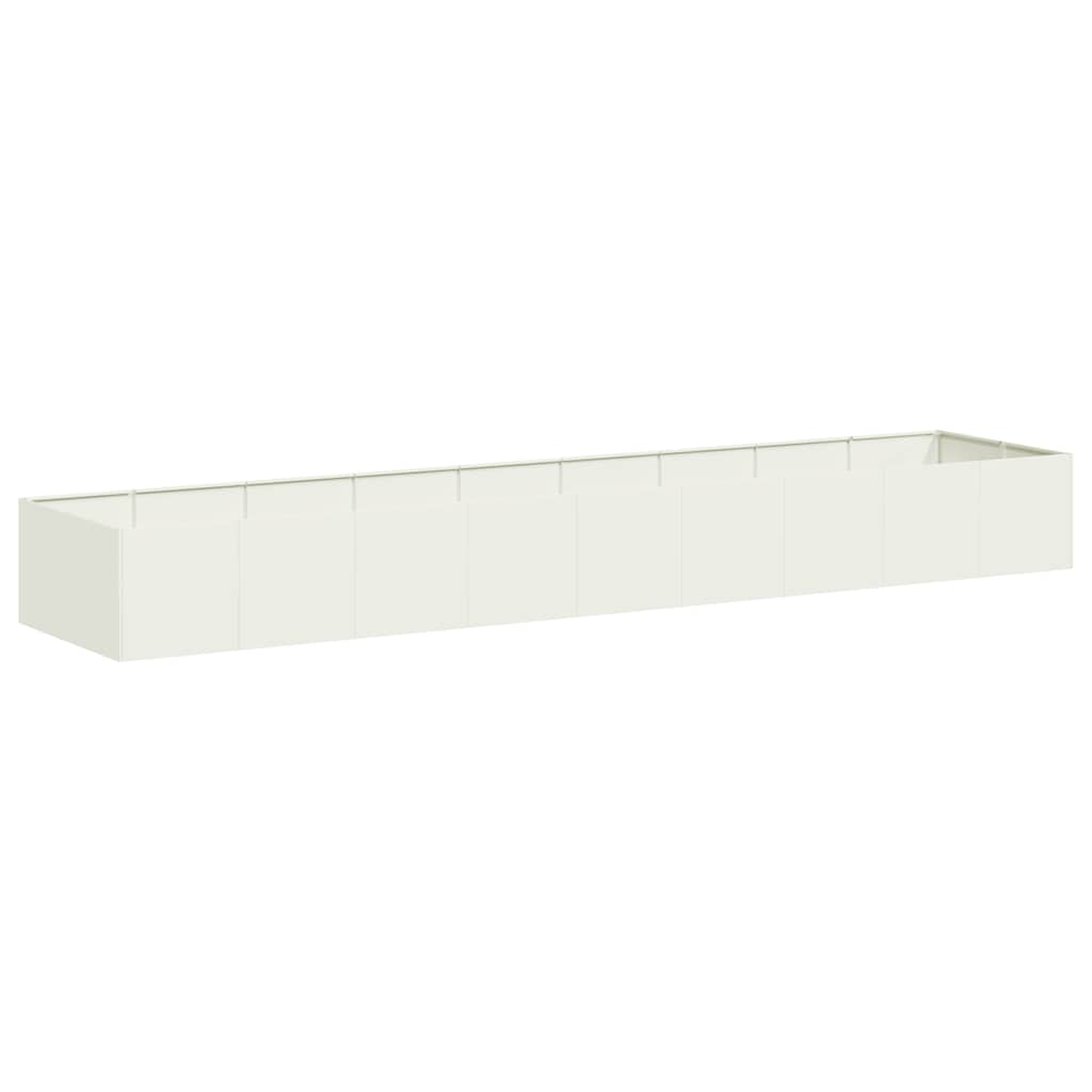 Lovelis, baltos spalvos, 360x80x40cm, plienas Lovelis, baltos spalvos, 360x80x40cm, plienas - Image 3