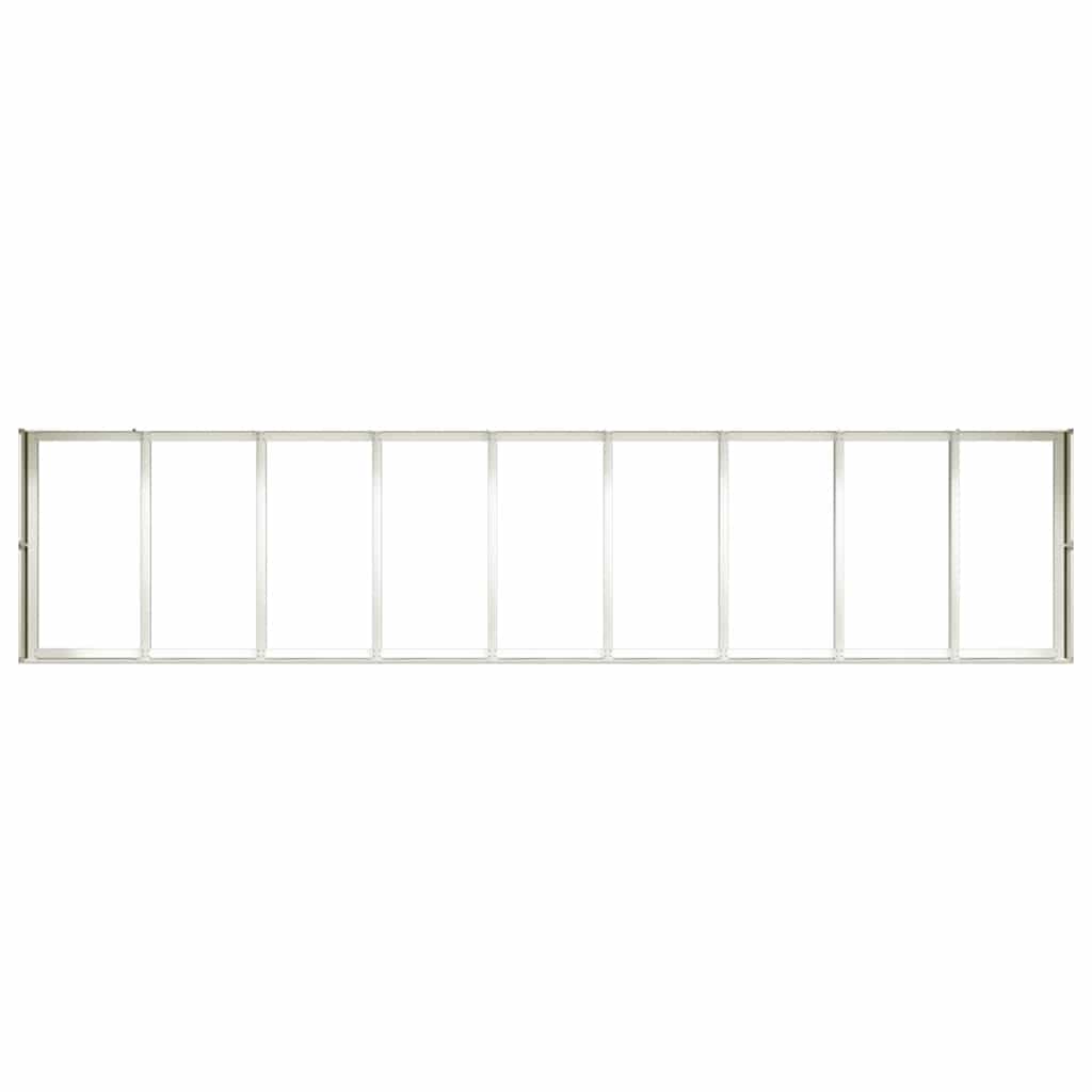 Lovelis, baltos spalvos, 360x80x40cm, plienas Lovelis, baltos spalvos, 360x80x40cm, plienas - Image 6