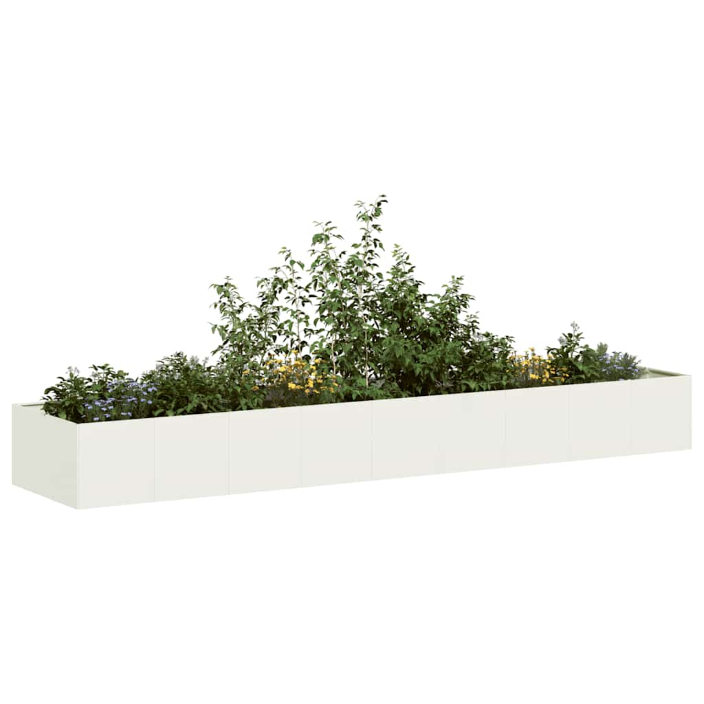 Lovelis, baltos spalvos, 360x80x40cm, plienas Lovelis, baltos spalvos, 360x80x40cm, plienas - Image 2