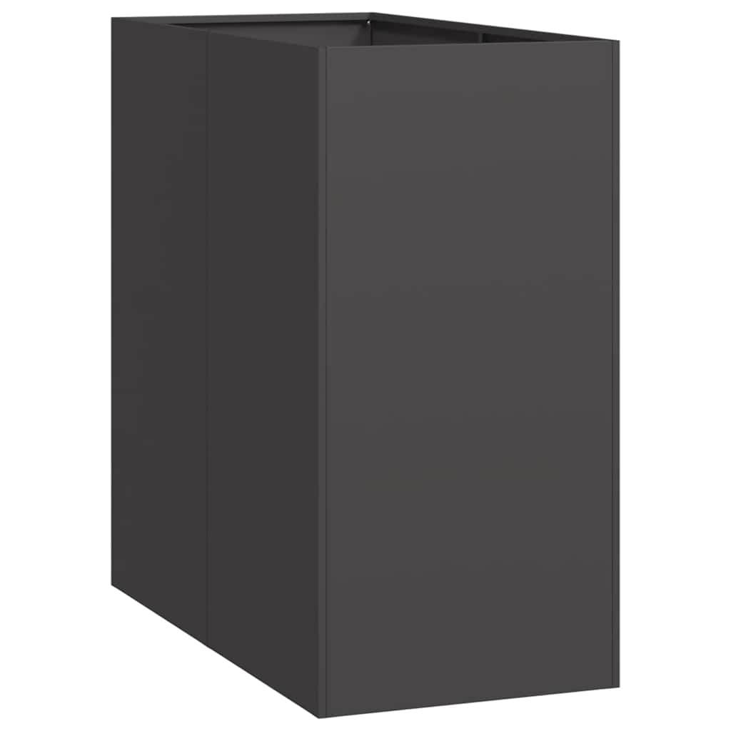 Lovelis, juodos spalvos, 40x80x80cm, plienas Lovelis, juodos spalvos, 40x80x80cm, plienas - Image 3