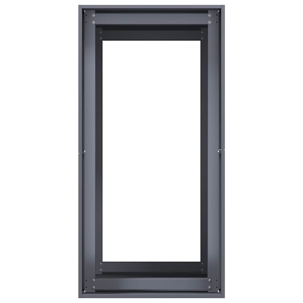 Lovelis, antracito spalvos, 40x80x80cm, plienas Lovelis, antracito spalvos, 40x80x80cm, plienas - Image 6