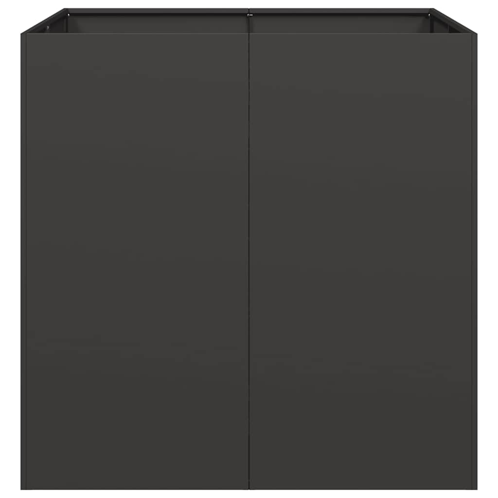 Lovelis, juodos spalvos, 80x80x80cm, plienas Lovelis, juodos spalvos, 80x80x80cm, plienas - Image 5