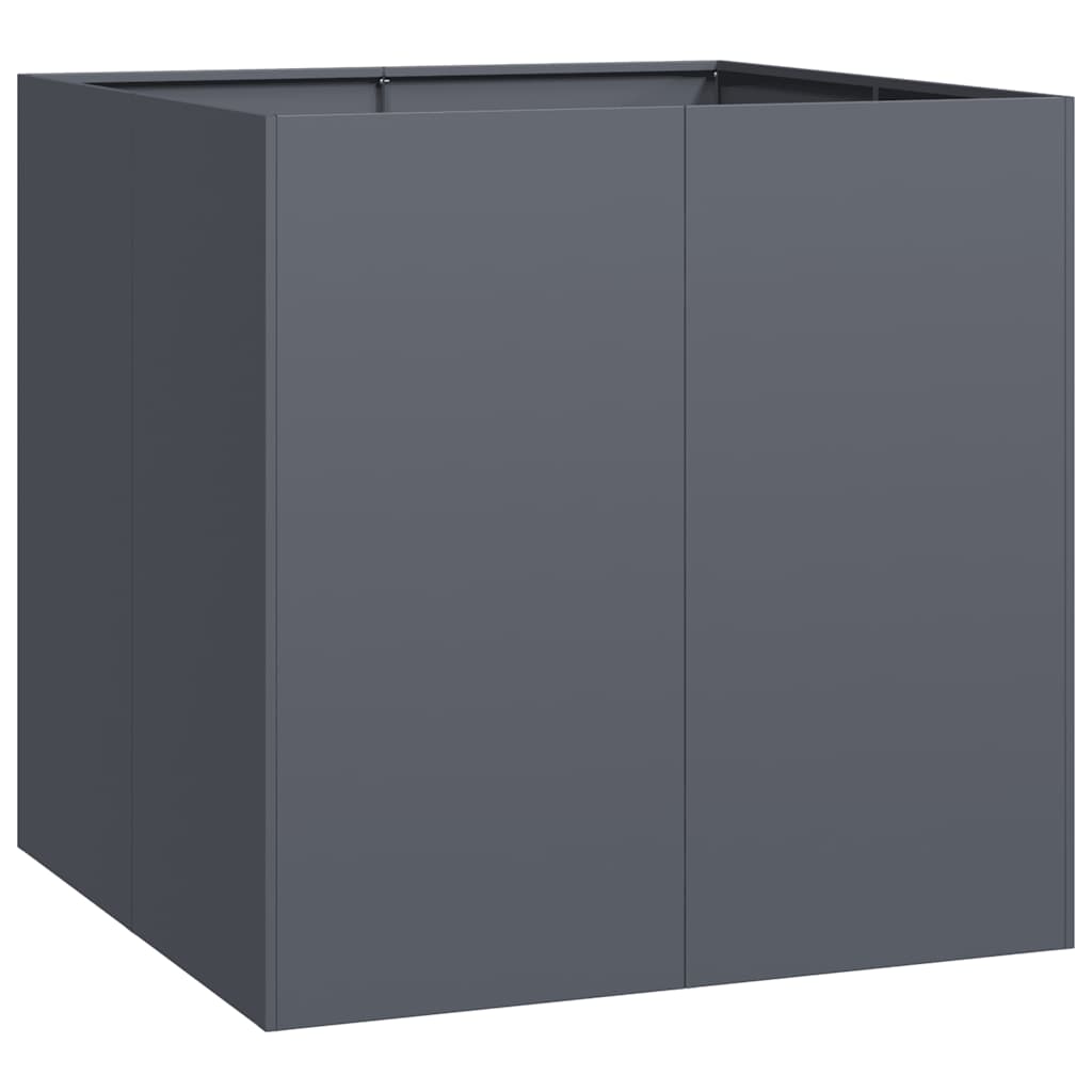 Lovelis, antracito spalvos, 80x80x80cm, plienas Lovelis, antracito spalvos, 80x80x80cm, plienas - Image 3