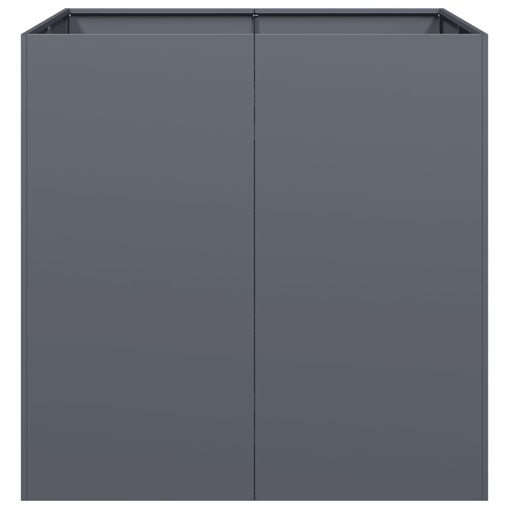 Lovelis, antracito spalvos, 80x80x80cm, plienas Lovelis, antracito spalvos, 80x80x80cm, plienas - Image 5