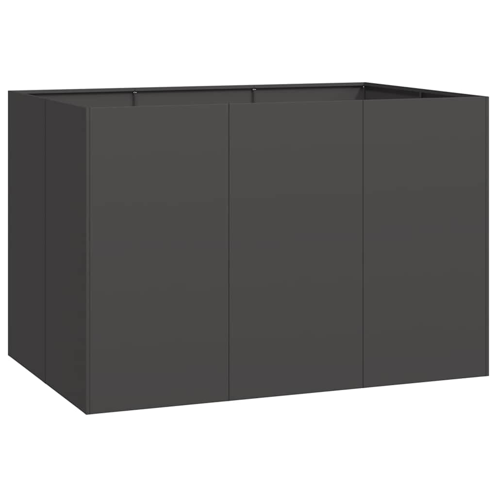 Lovelis, juodos spalvos, 120x80x80cm, plienas Lovelis, juodos spalvos, 120x80x80cm, plienas - Image 3
