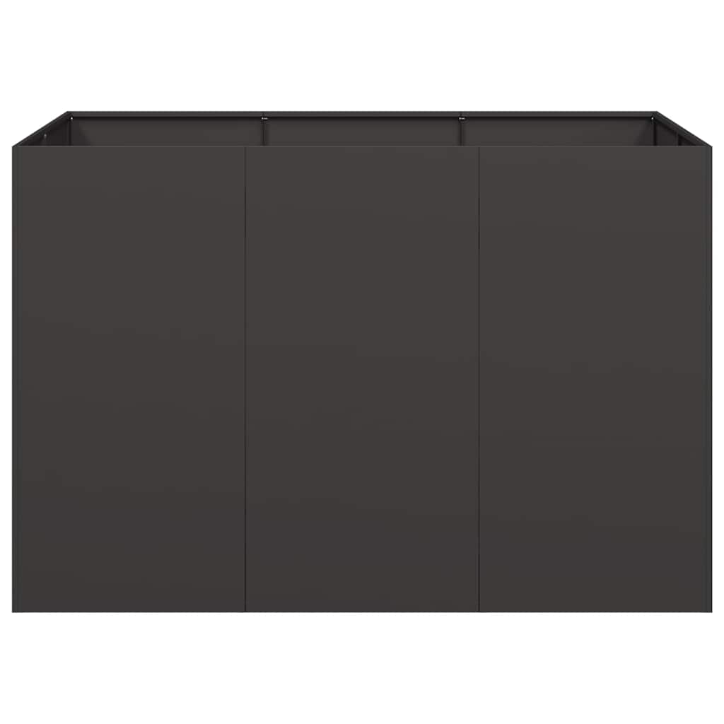 Lovelis, juodos spalvos, 120x80x80cm, plienas Lovelis, juodos spalvos, 120x80x80cm, plienas - Image 5