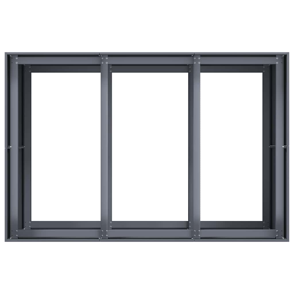 Lovelis, antracito spalvos, 120x80x80cm, plienas Lovelis, antracito spalvos, 120x80x80cm, plienas - Image 6