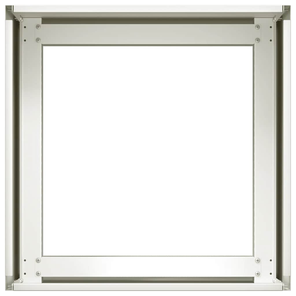 Lovelis, baltos spalvos, 40x40x30cm, plienas Lovelis, baltos spalvos, 40x40x30cm, plienas - Image 6