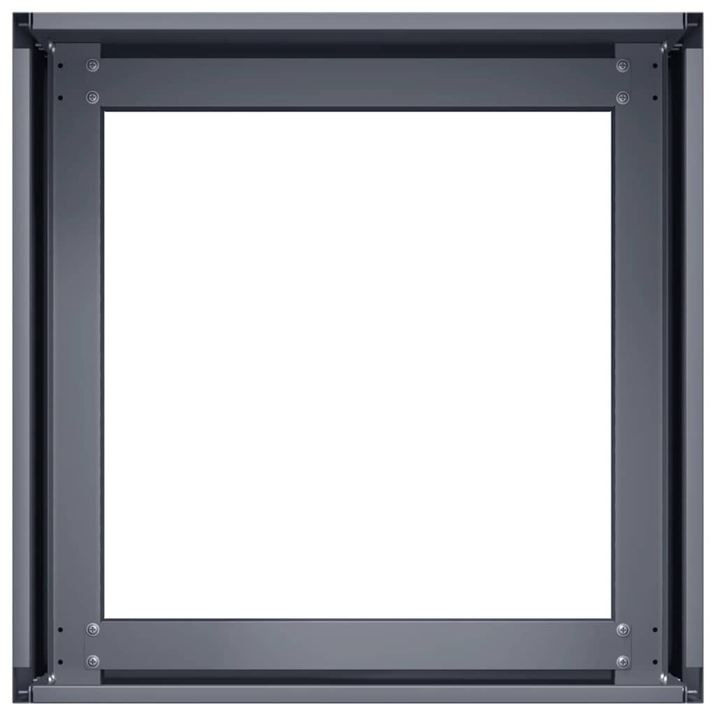 Lovelis, antracito spalvos, 40x40x30cm, plienas Lovelis, antracito spalvos, 40x40x30cm, plienas - Image 6