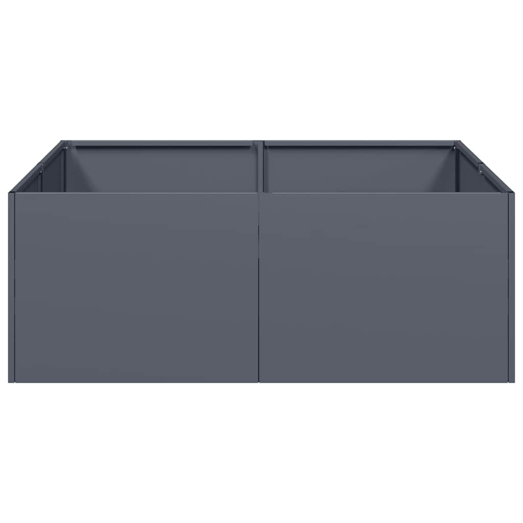 Lovelis, antracito spalvos, 80x80x30cm, plienas Lovelis, antracito spalvos, 80x80x30cm, plienas - Image 4