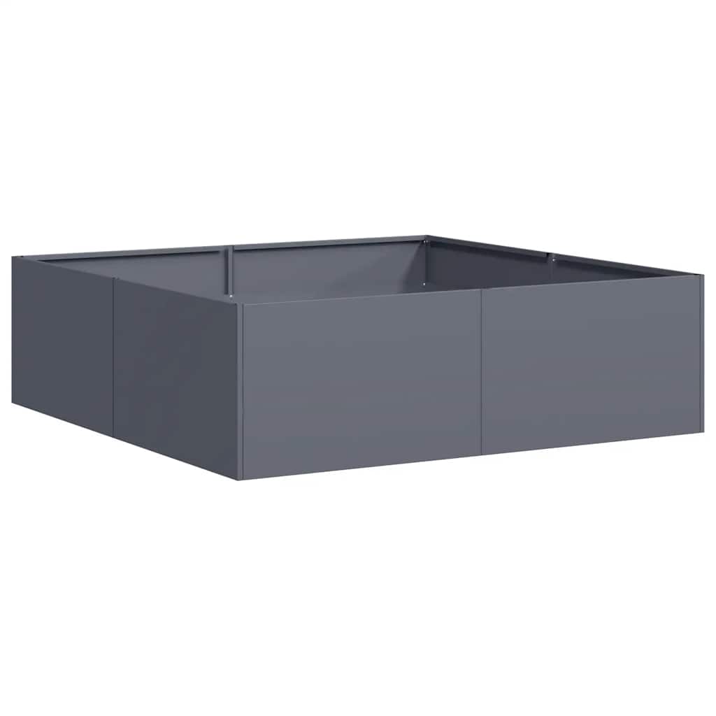 Lovelis, antracito spalvos, 100x100x30cm, plienas Lovelis, antracito spalvos, 100x100x30cm, plienas - Image 3