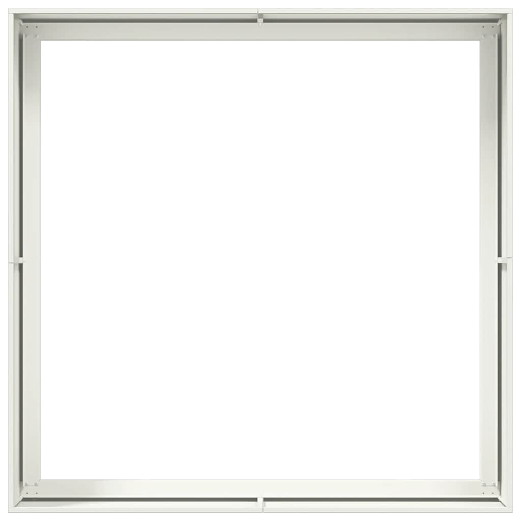 Lovelis, baltos spalvos, 100x100x40cm, plienas Lovelis, baltos spalvos, 100x100x40cm, plienas - Image 6