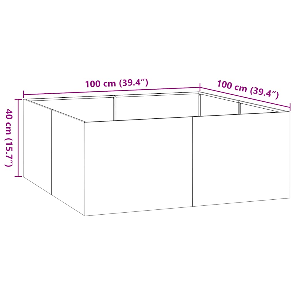 Lovelis, baltos spalvos, 100x100x40cm, plienas Lovelis, baltos spalvos, 100x100x40cm, plienas