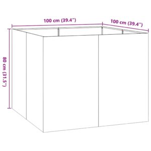 Lovelis, baltos spalvos, 100x100x80cm, plienas