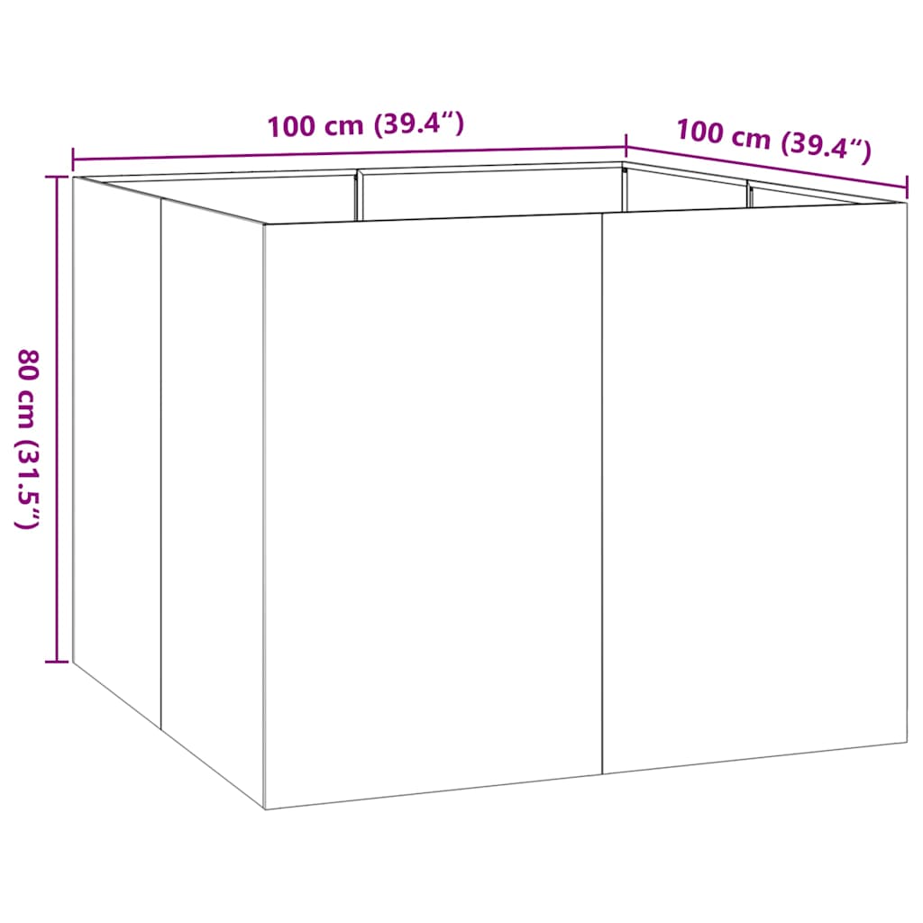 Lovelis, baltos spalvos, 100x100x80cm, plienas Lovelis, baltos spalvos, 100x100x80cm, plienas