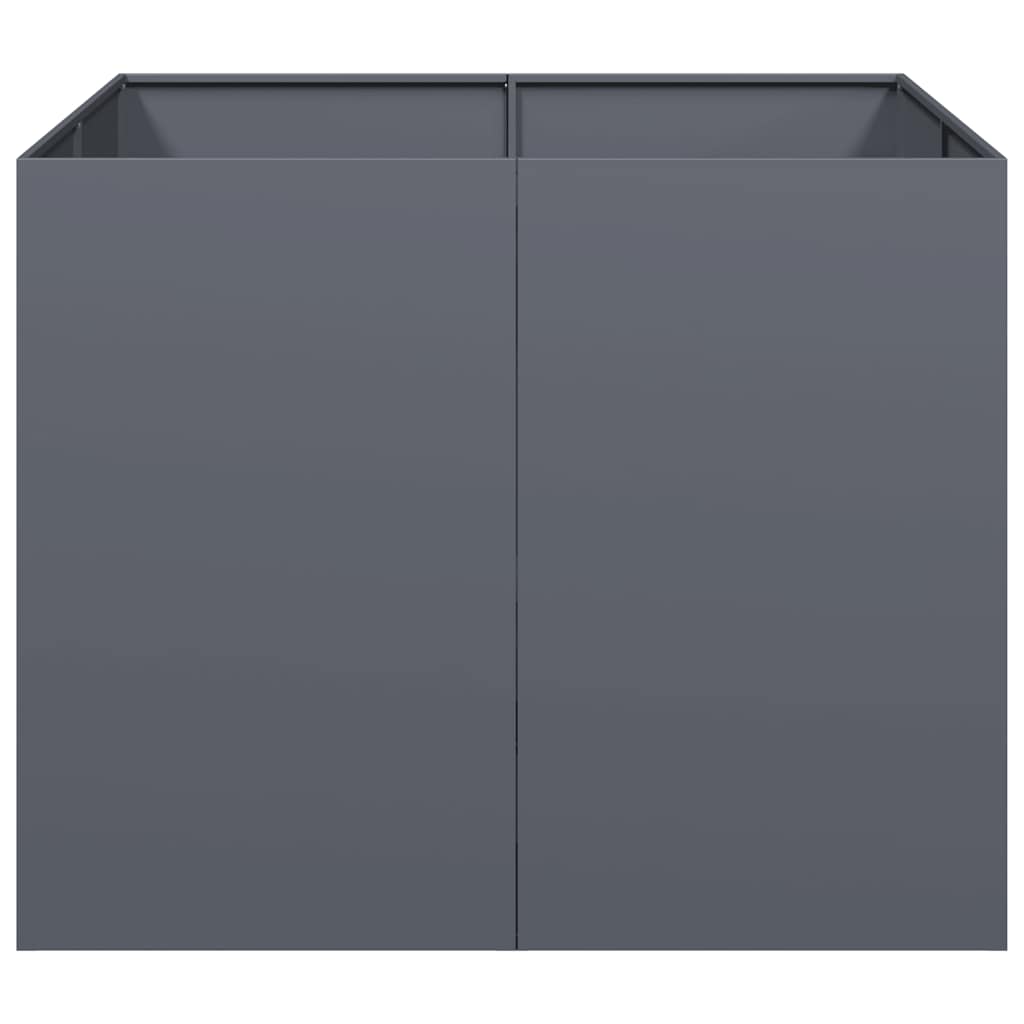 Lovelis, antracito spalvos, 100x100x80cm, plienas Lovelis, antracito spalvos, 100x100x80cm, plienas - Image 5
